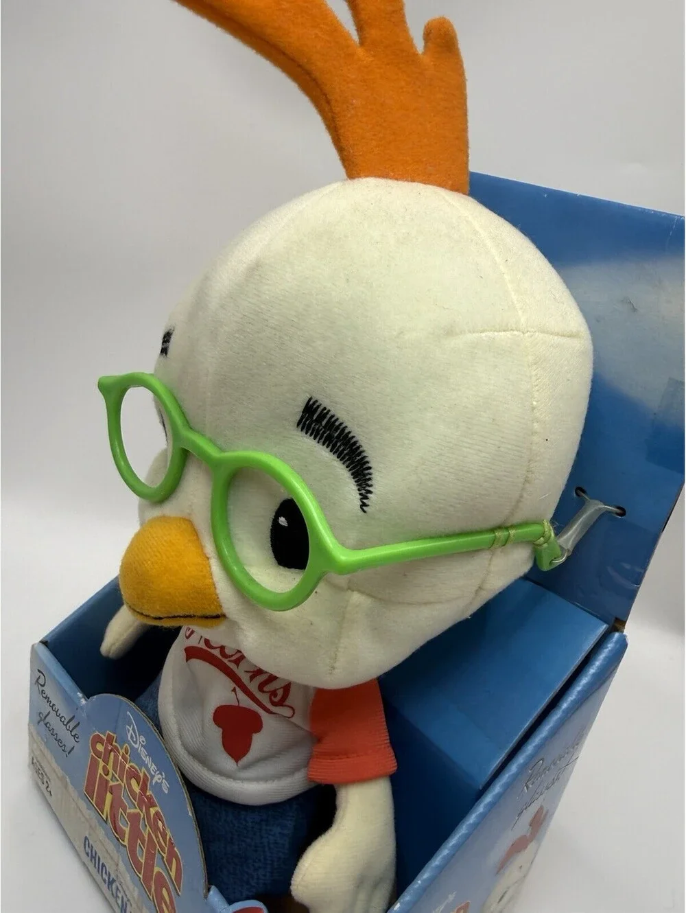 Hasbro Disney Chicken Little Vintage Rare NWT Stuffed Animal Plush 9” Read